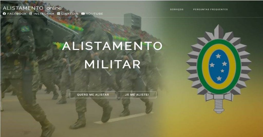 Alistamento militar deve ser feito pela internet Prefeitura de