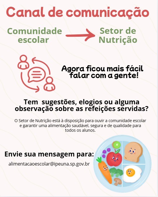 Educação cria canal de comunicação com Nutricionistas