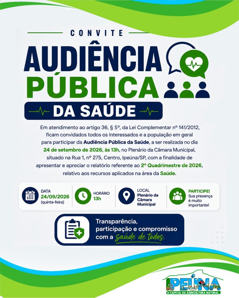 Audiência Pública da Saúde